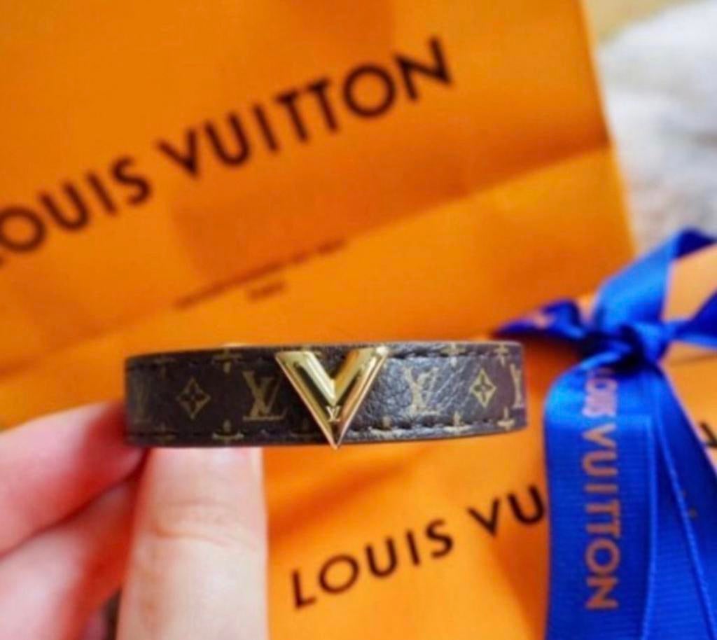 LV armband, Ophalen of Verzenden, Nieuw, Bruin, Leer