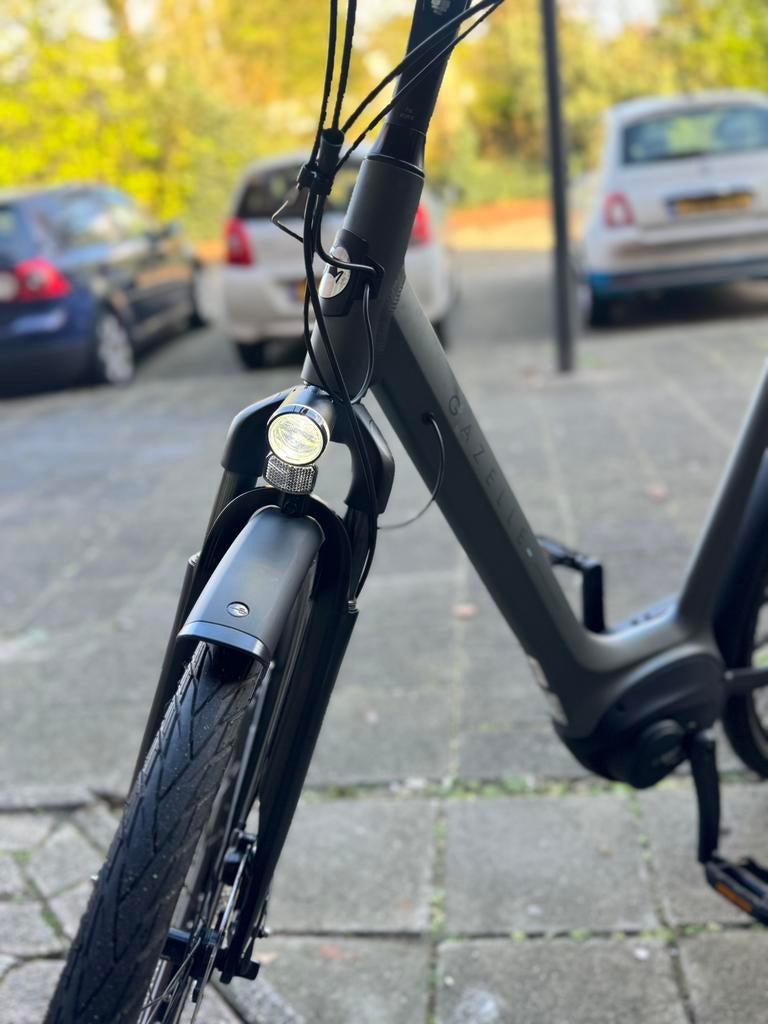 Gazelle orange C8+ 2025 | 1183 Km | Bosch Middenmotor | Riem, 55 tot 59 cm, Ophalen of Verzenden, Zo goed als nieuw, Gazelle