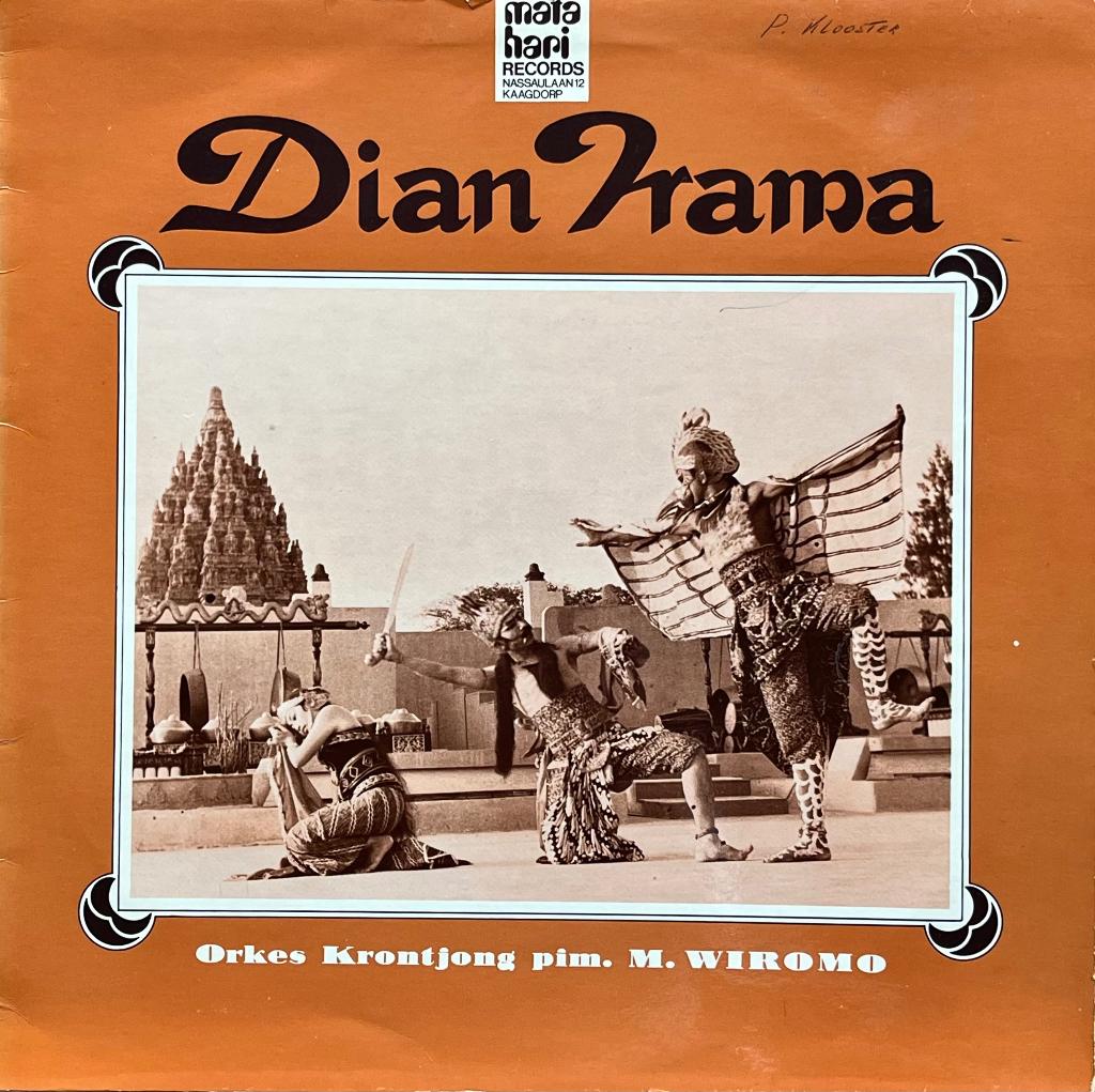 Krontjong Indonesië: Orkes Krontjong Dian Irama, Cd's en Dvd's, Vinyl | Wereldmuziek, Ophalen of Verzenden, Gebruikt, 12 inch
