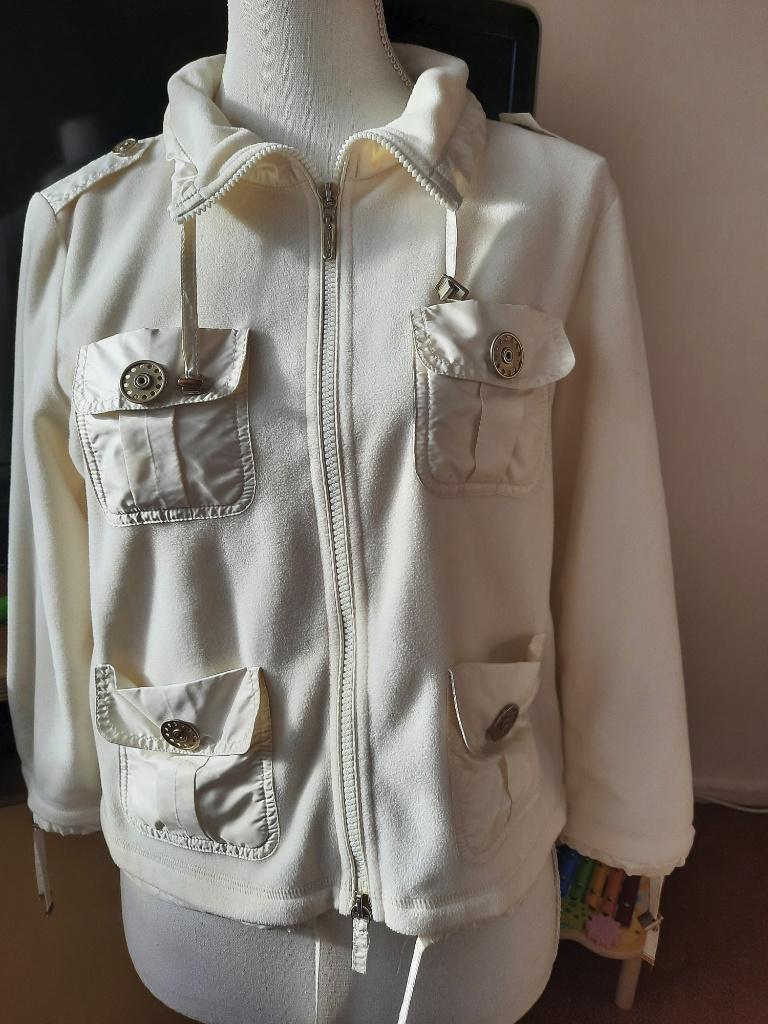 AIRFIELD jasje/vest mt 38, Kleding | Dames, Jasjes, Kostuums en Pakken, Maat 38/40 (M), Wit, Ophalen of Verzenden, Zo goed als nieuw