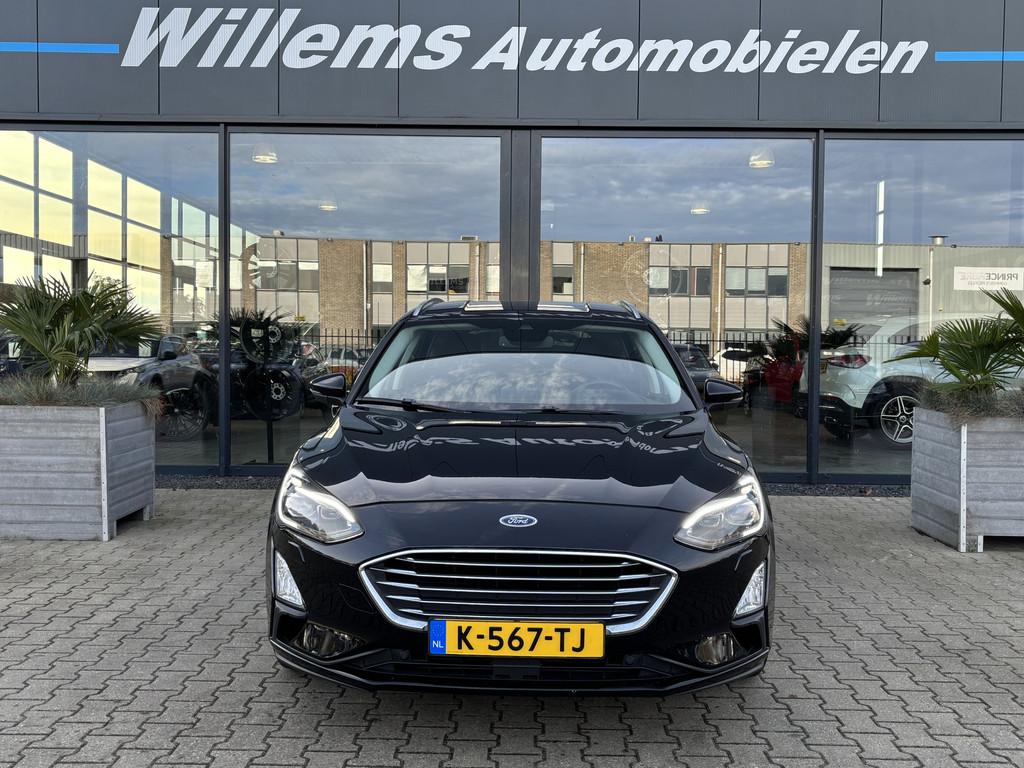 Ford FOCUS Wagon 1.0 EcoBoost Titanium Business Stoelverwarm, Gebruikt, Euro 6, Zwart, 1379 kg