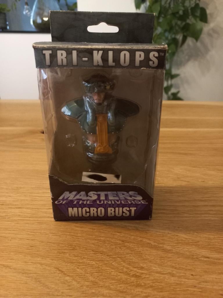 Motu tri-klops Micro bust he-man, Verzamelen, Poppetjes en Figuurtjes, Ophalen of Verzenden, Zo goed als nieuw