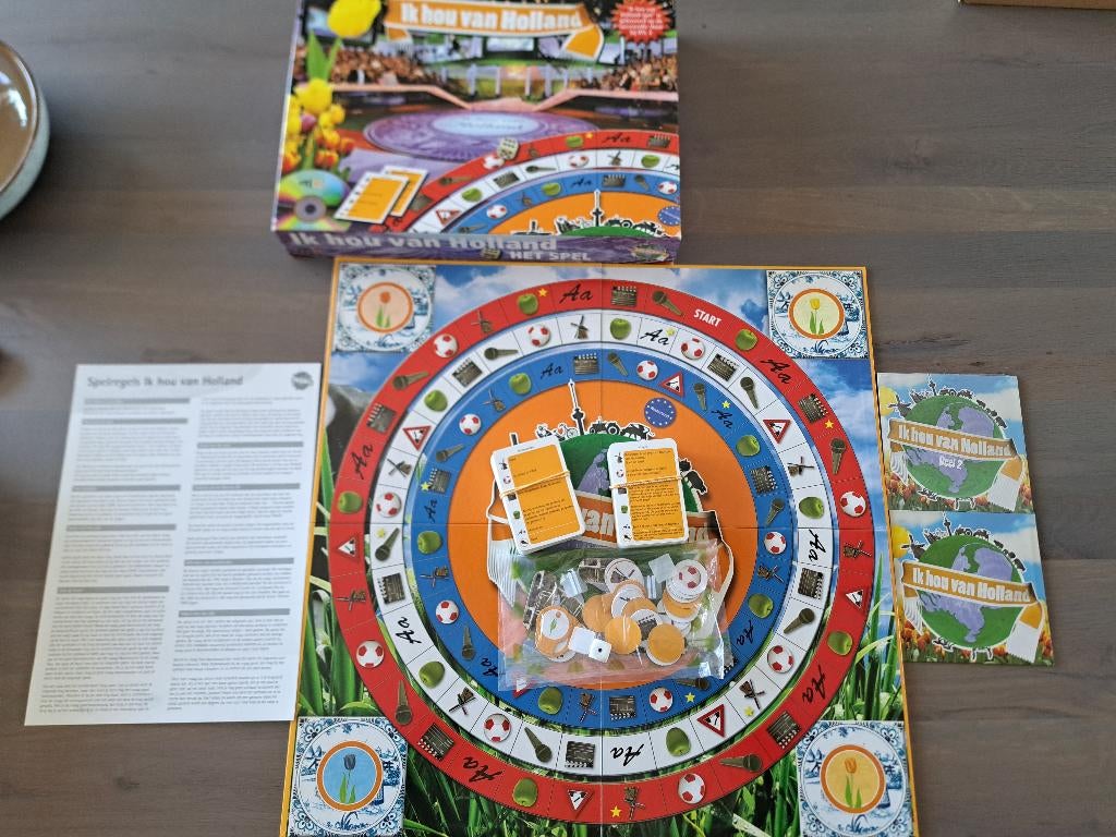 Ik hou van Holland bordspel, Ophalen of Verzenden, Zo goed als nieuw