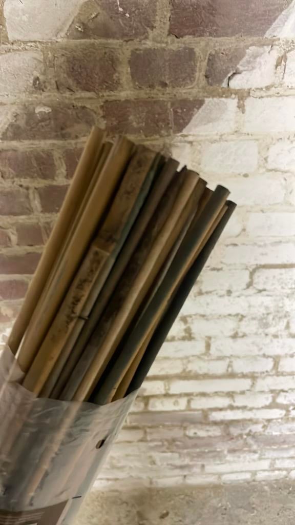 Bamboo stokjes 65 cm lang, Ophalen, Overige materialen, Gebruikt, Minder dan 60 cm