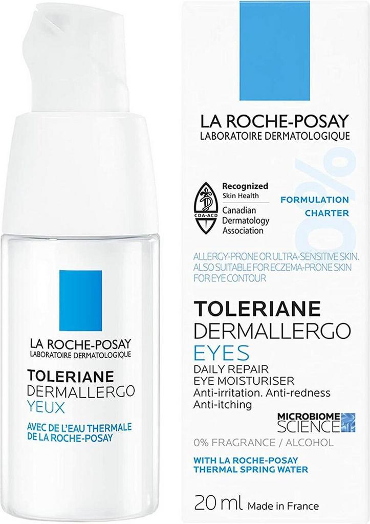 La Roche-Posay Toleriane Dermallergo Oogcrème 20ml, Verzenden, Nieuw, Gehele gezicht, Verzorging