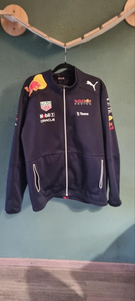 Red Bull Racing Team Softshell Jack 2022 Heren Blauw, Puma, Blauw, Maat 56/58 (XL), Ophalen of Verzenden