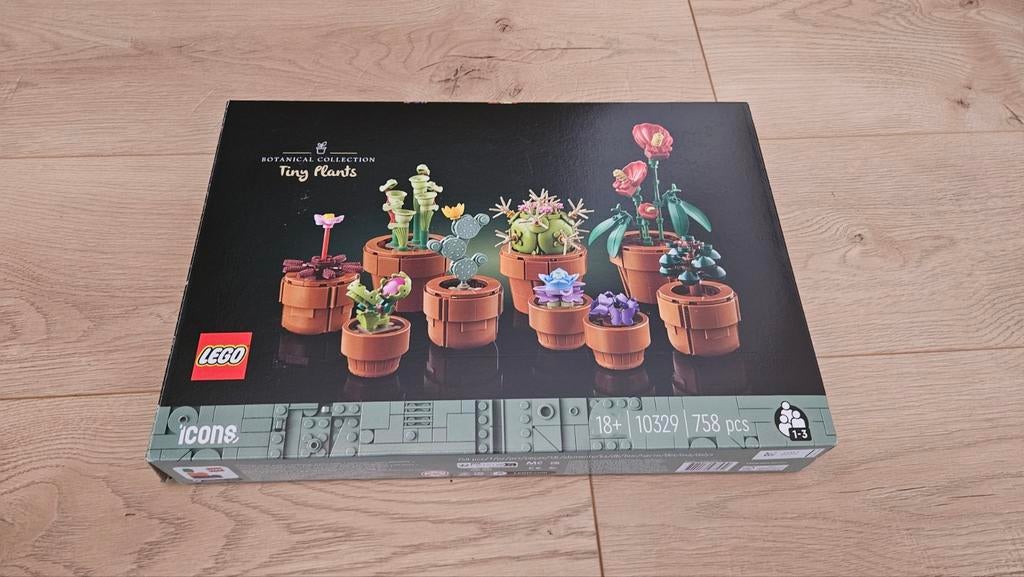 Lego Icons Miniplantjes - Botanical Collection 10329, Compleet, Lego, Ophalen of Verzenden, Zo goed als nieuw