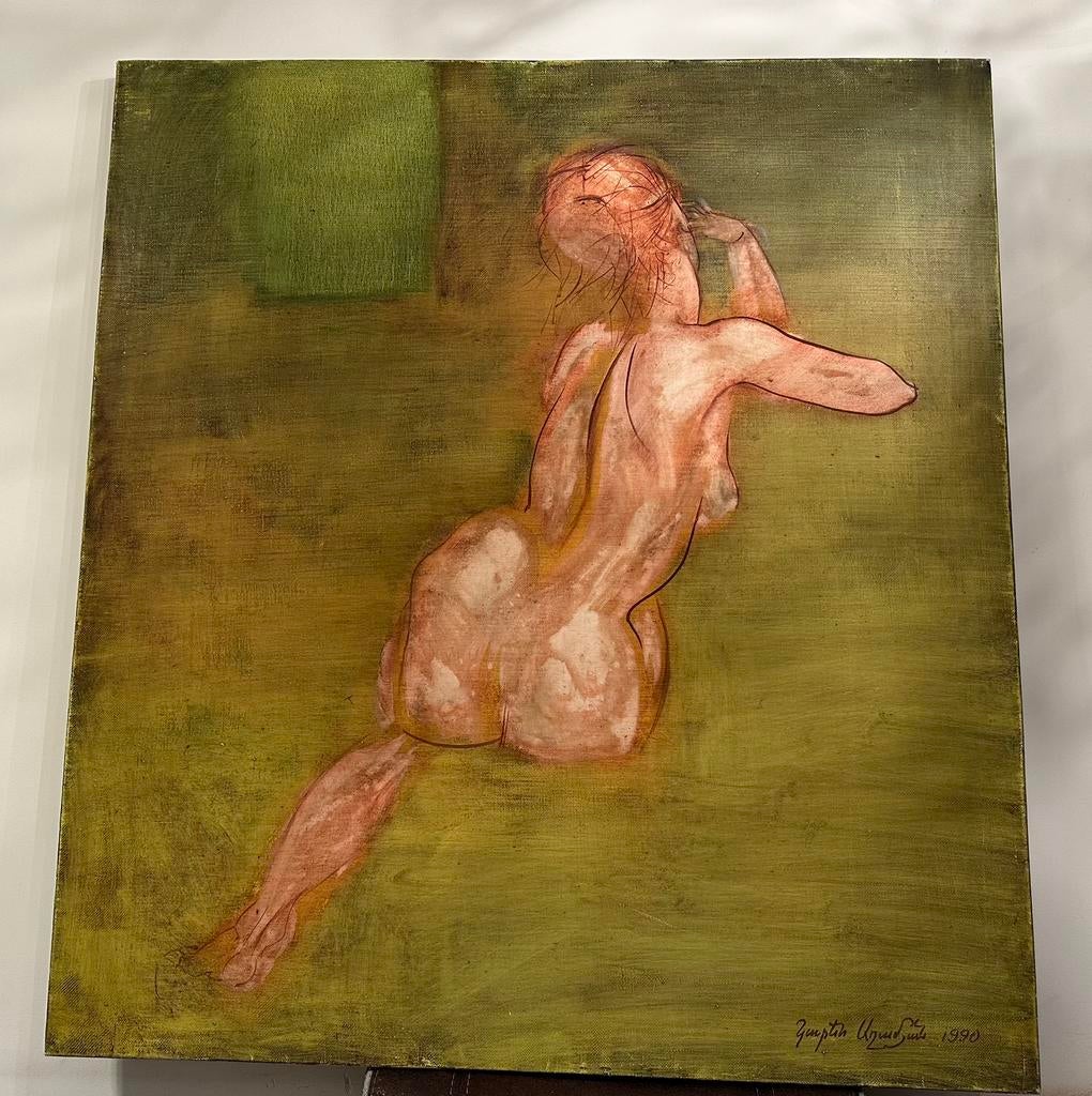 Schilderij Armeense Karen Aghamyan, Antiek en Kunst, Kunst | Schilderijen | Klassiek, Ophalen of Verzenden