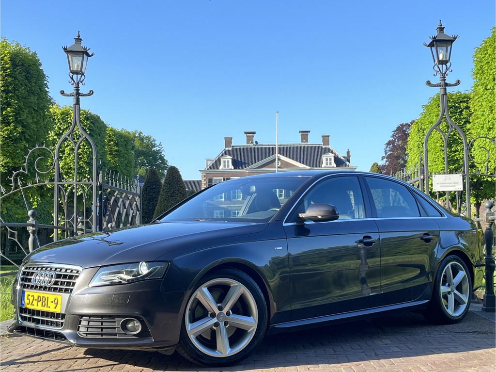 Audi A4 1.8 TFSI S-LINE | NL-AUTO! | SPORTSTOELEN!, Euro 5, Gebruikt, Zwart, 4 cilinders