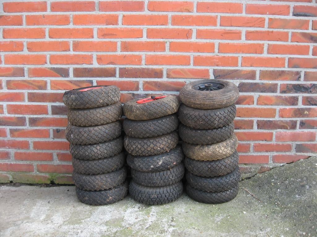 Steekwagen wielen (skelter wieltjes ), Minder dan 60 liter, Ophalen, Gebruikt, Steekwagen