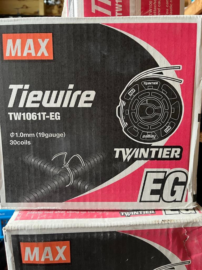 Vlechtdraad MAX TW1061T-EG - 1.0mm (19gauge) - 30 spoelen, Ophalen of Verzenden, Nieuw, Overige typen