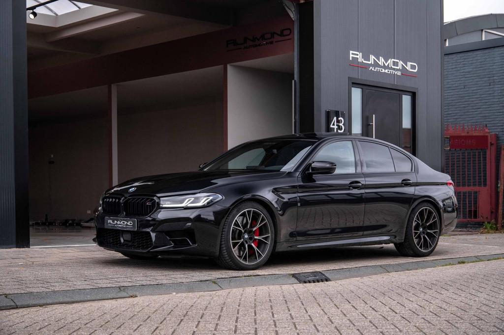 BMW 5-serie BMW M5 - Competition 625PK|Schuif-kantel | Head-, Auto's, BMW, Gebruikt, 4395 cc, Zwart, Bedrijf