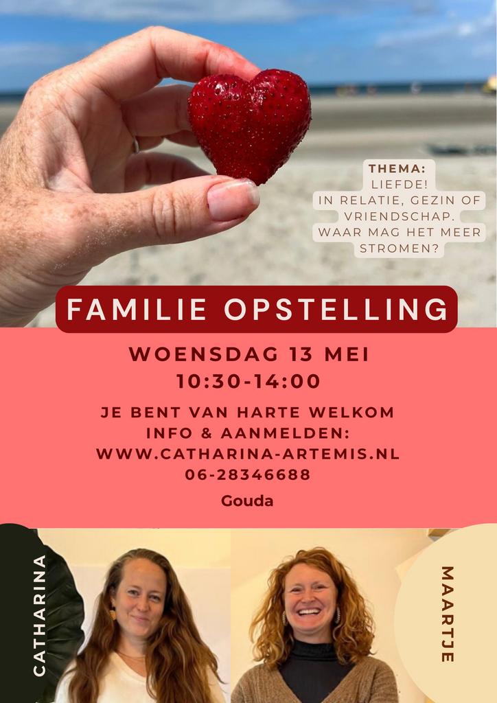 Familieopstelling Gouda 13 mei, Drie personen of meer