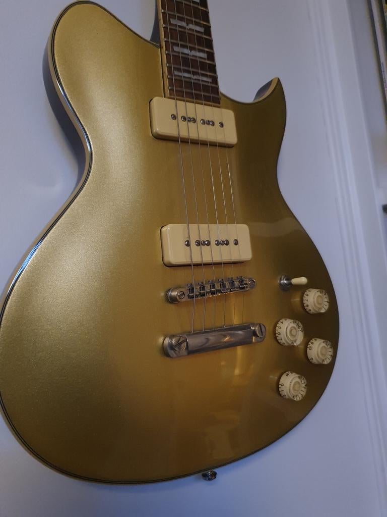 Washburn WI66PROG Goldtop elektrische gitaar, Muziek en Instrumenten, Ophalen of Verzenden, Gebruikt, Solid body, Overige merken