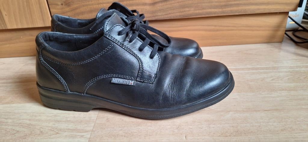 Mephisto schoenen maat 9 / 43, Kleding | Heren, Schoenen, Ophalen of Verzenden, Zo goed als nieuw, Zwart