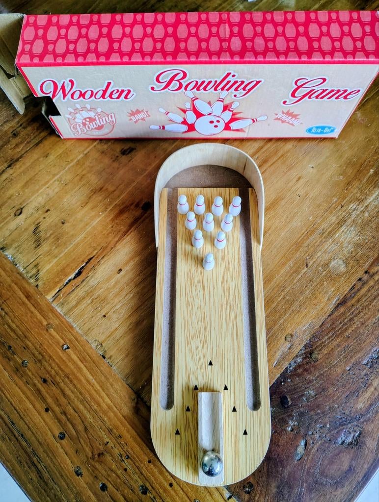 Mini Bowling Spel, Ophalen of Verzenden, Zo goed als nieuw