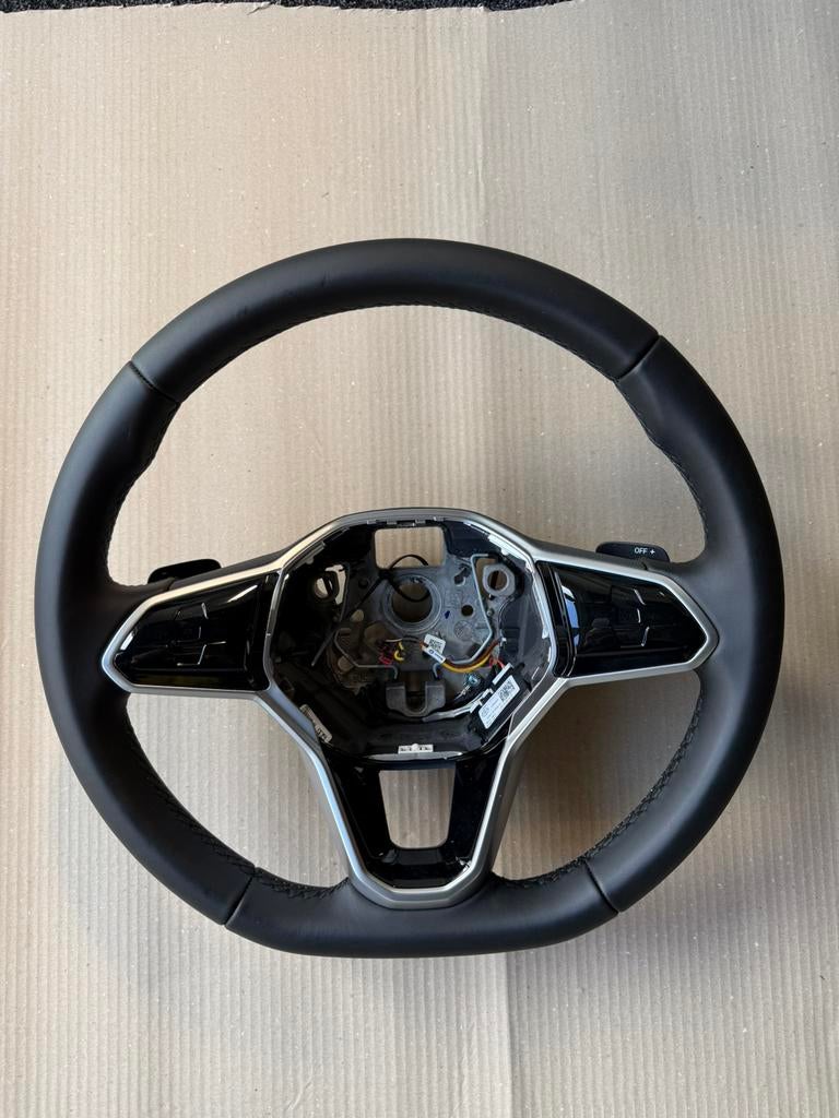 Leren stuur incl stuurbediening en flipper Vw Touareg, Ophalen of Verzenden, Nieuw, Volkswagen