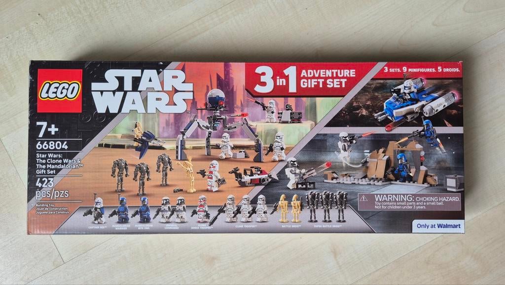 Lego Star Wars 66804 Clone Wars Mandalorian Gift Set Walmart, Ophalen of Verzenden, Nieuw, Complete set, Lego