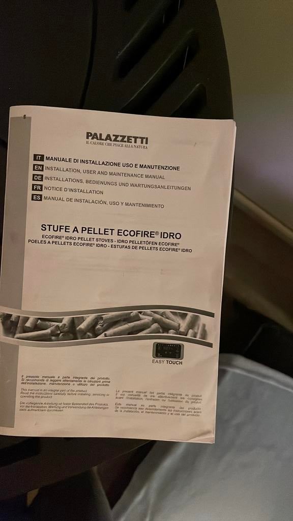 Palazzetti pelletkachel te koop, Huis en Inrichting, Kachels, Ophalen of Verzenden, Zo goed als nieuw, Overige brandstoffen, Pelletkachel