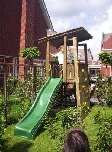 PIRATENTOREN met LOOPBRUG speelhuis klimtoren speeltoestel, Ophalen, Nieuw, Schommel, Aanbouwonderdeel
