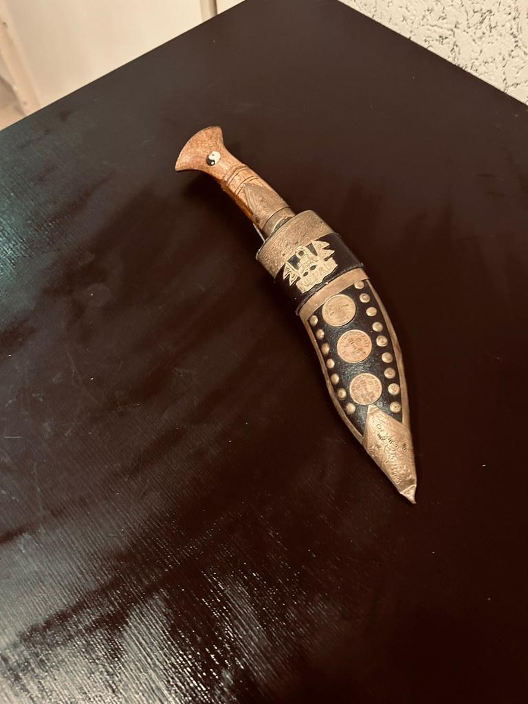 Mooi handgemaakt kukri uit Nepal, Ophalen, Overige soorten, Overige gebieden, Mes of Dolk