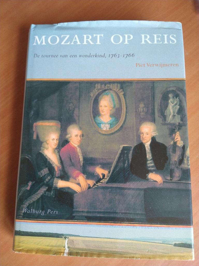Verwijmeren, Piet. Mozart op reis, Boeken, Muziek, Ophalen of Verzenden, Zo goed als nieuw, Artiest