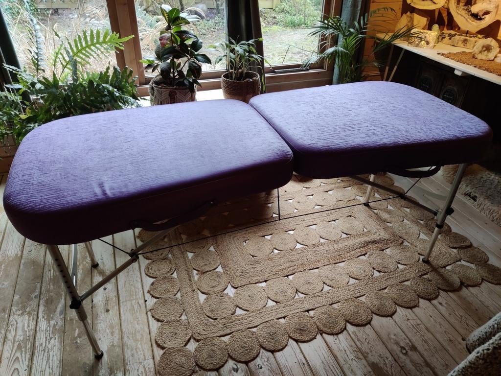 Massagetafel inklapbaar als NIEUW + hoofdsteun, hoes & acces, Ophalen, Zo goed als nieuw, Overige typen