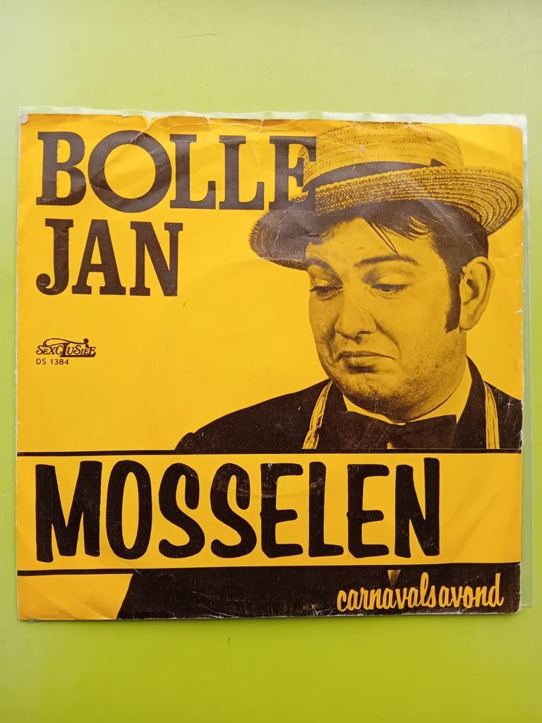 Bolle Jan - Mosselen (Carnavalsavond) Single, Cd's en Dvd's, Gebruikt, 7 inch, Single, Ophalen of Verzenden