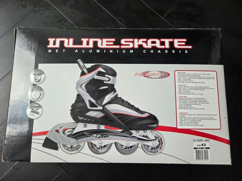 Nijdam Inline Skates Maat 43 - Zeer Nette Staat, Overige merken, Dames, Ophalen of Verzenden, Zo goed als nieuw
