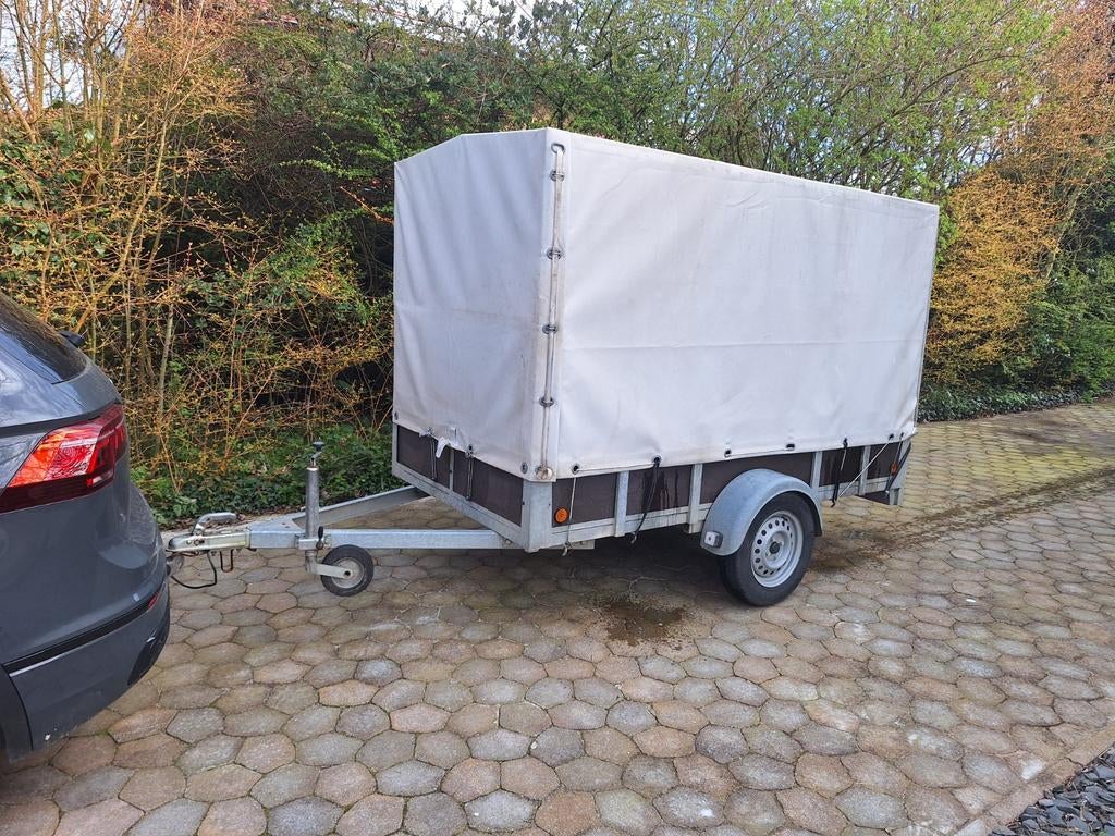 Aanhangwagen met huif, Ophalen of Verzenden