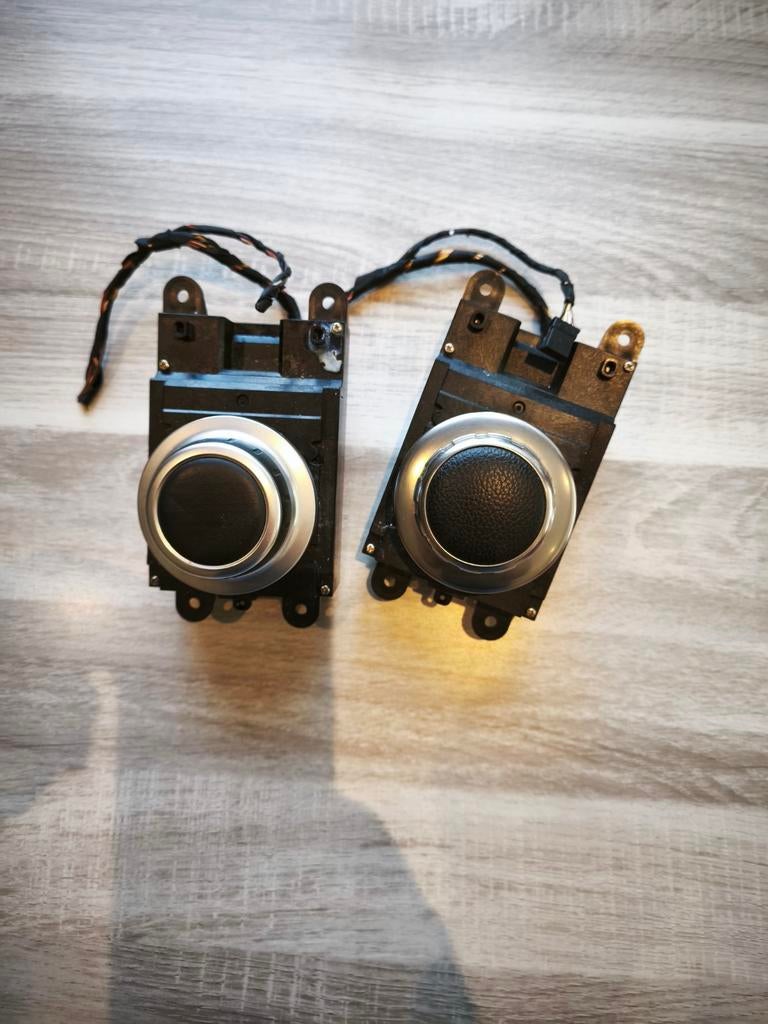 2x BMW E60 E61 Idrive knop controler drive button bediening, B, Ophalen of Verzenden, W, BMW