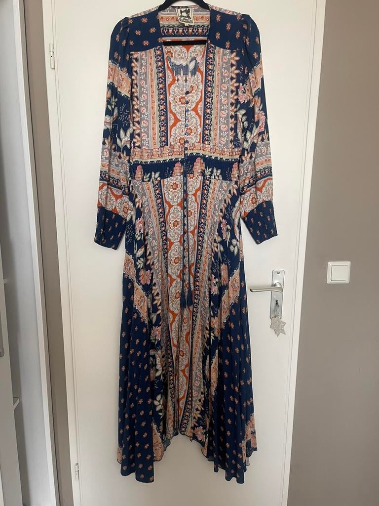 Jaase Ibiza / boho maxi  jurk maat XL, Kleding | Dames, Ophalen of Verzenden, Zo goed als nieuw, Maat 46/48 (XL) of groter, Onder de knie