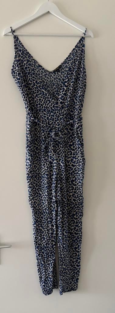 Mooie jumpsuit van het merk King Louie, Kleding | Dames, Jumpsuits, Ophalen of Verzenden, Zo goed als nieuw, Maat 36 (S), Blauw