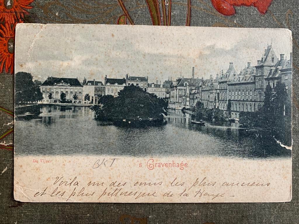 1909 ‘s Gravenhage - Den Haag - De Vijver (KA), Ophalen of Verzenden, Voor 1920, Gelopen, Zuid-Holland