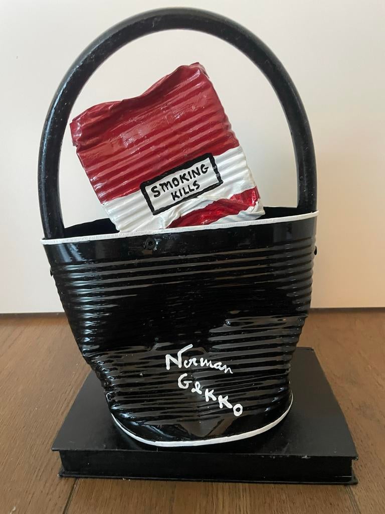 Norman Gekko - Marlboro x Chanel - Acryl, Ophalen of Verzenden