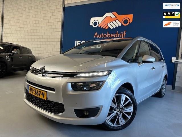 Citroen C4 PICASSO 1.6 diesel/ grijs kenteken/ bj.2014/ navi, Euro 5, Stof, Gebruikt, 4 cilinders