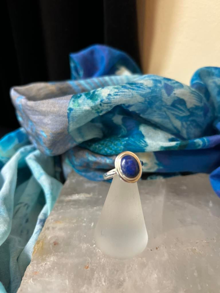 Lapis lazuli geluk wijsheid magie intuïtie uniek beschermt, Blauw, Nieuw, Ophalen of Verzenden, 17 tot 18