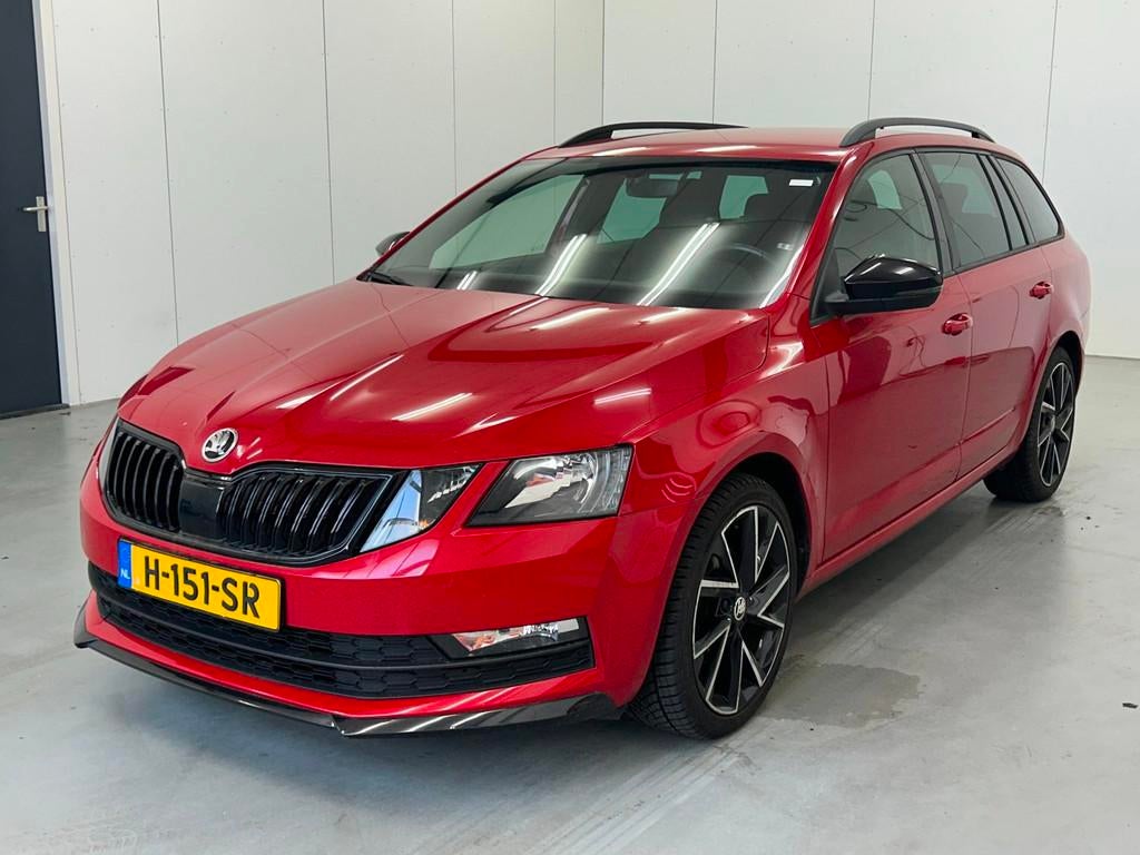Skoda Octavia Combi 1.5 TSI Sport Business Automaat | Carpla, Stof, Euro 6, 4 cilinders, 150 pk
