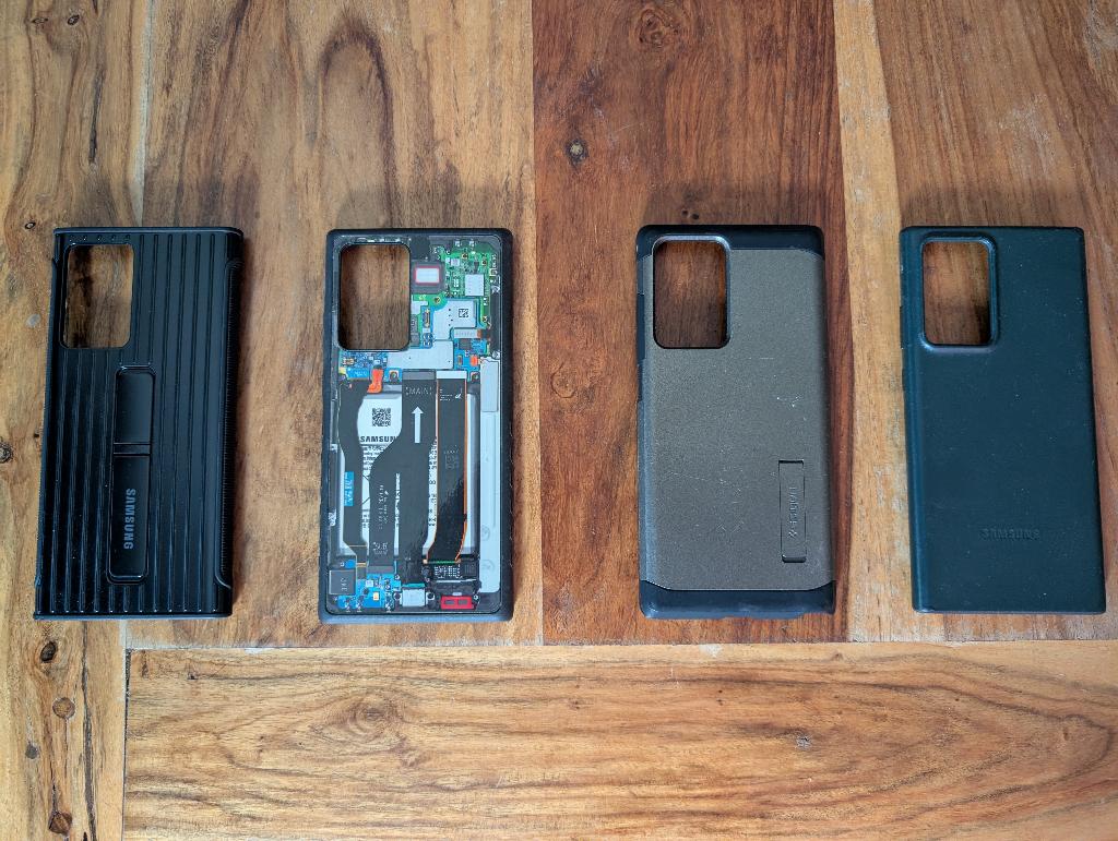 Hoesjes / cases Samsung Galaxy Note 20 Ultra, Ophalen of Verzenden, Gebruikt, Overige modellen, Frontje of Cover