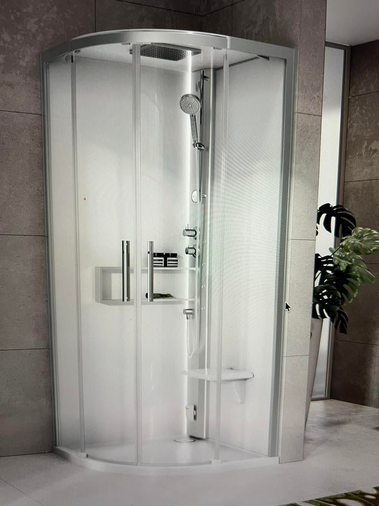 Novellini Glax 2.02R complete cabine nieuw!!!, Ophalen, Nieuw