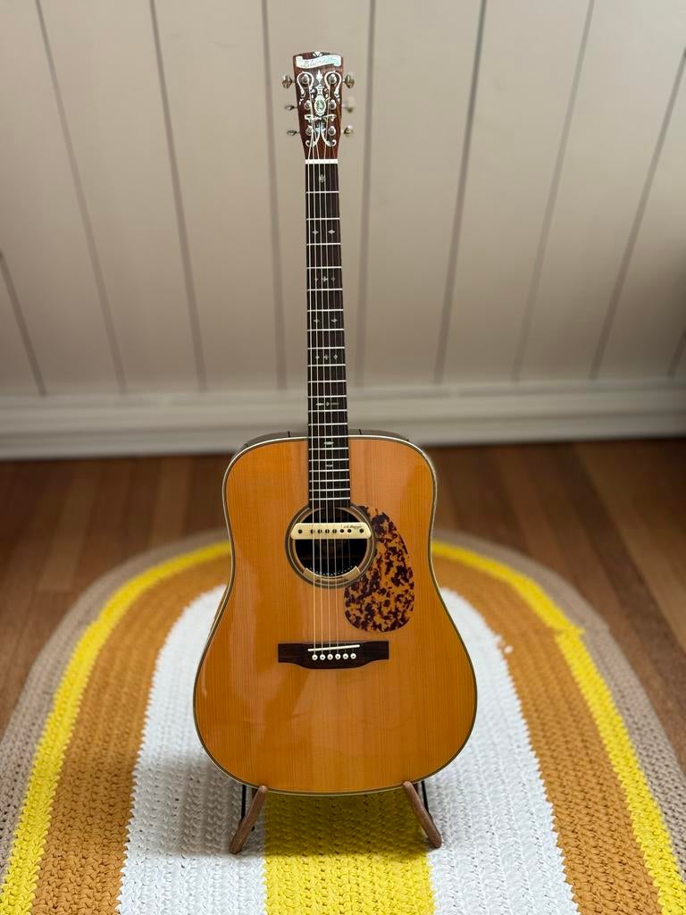 Blueridge BR-160A dreadnought gitaar met LR Baggs M1 pickup, Ophalen, Zo goed als nieuw, Western- of Steelstringgitaar, Met koffer