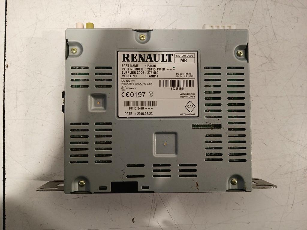 Radio Renault Mégane, Auto diversen, Autoradio's, Ophalen of Verzenden, Van der Ven Autorecycling B.V., Onderdelen@venauto.nl