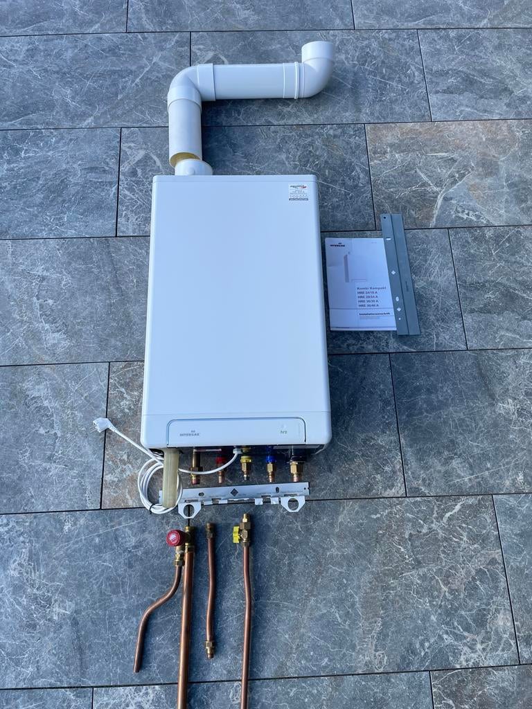 Intergas Kombi Kompakt HRE 36/30 A CV-ketel, Ophalen, Gebruikt, Hoog rendement (Hr), Cv-ketel of Combi-ketel