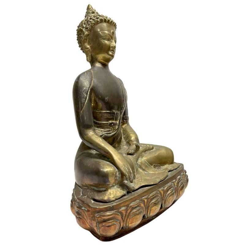Boeddha begin 20e eeuw in brons – Sino-Tibetaans – lot 476, Ophalen of Verzenden, Gebruikt