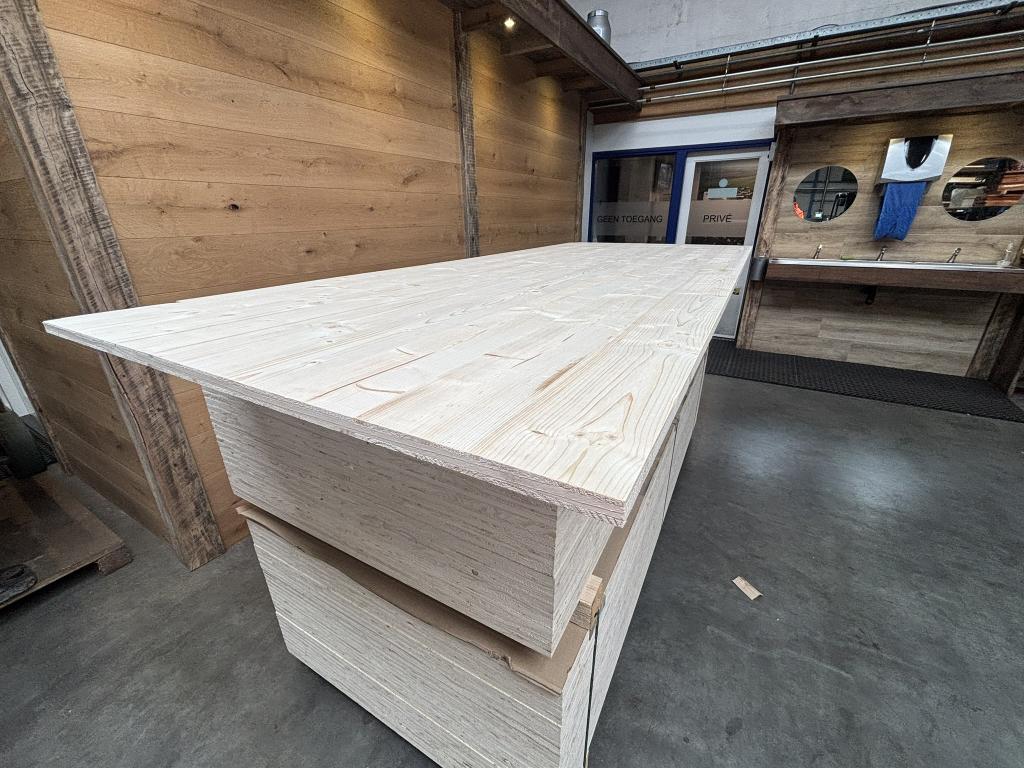 19 MM drie laags vurenhouten meubelpaneel timmerpaneel, Doe-het-zelf en Verbouw, Platen en Panelen, Hout@hameren.nl, Minder dan 20 mm