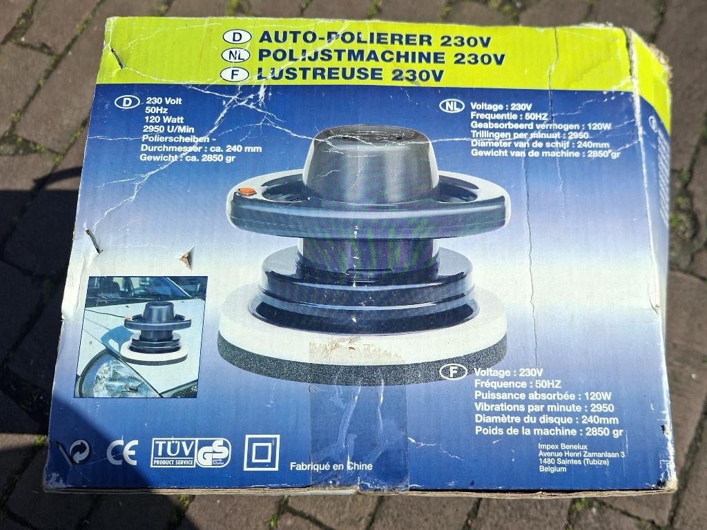 auto poets machine, Ophalen of Verzenden, Zo goed als nieuw