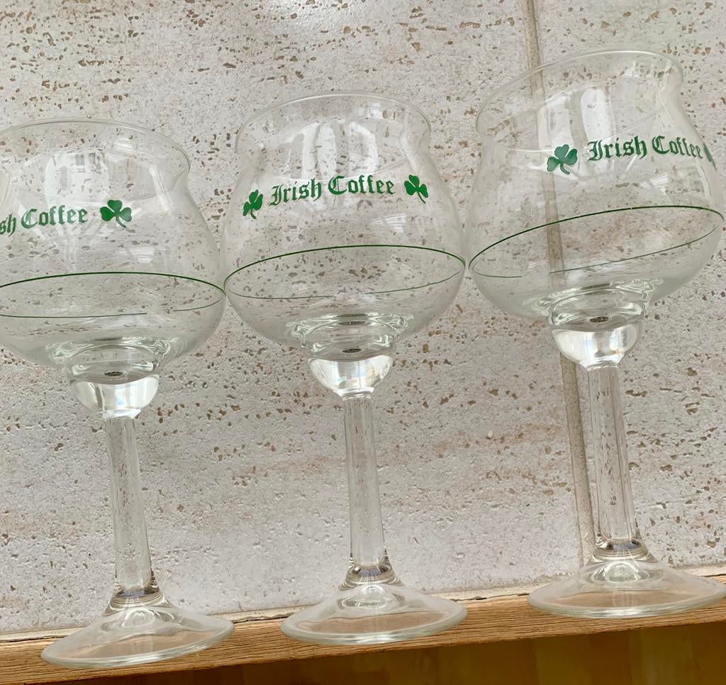 6 Nieuwe Irish Coffee glazen, Verzamelen, Ophalen, Nieuw, Glas of Glazen, Duvel