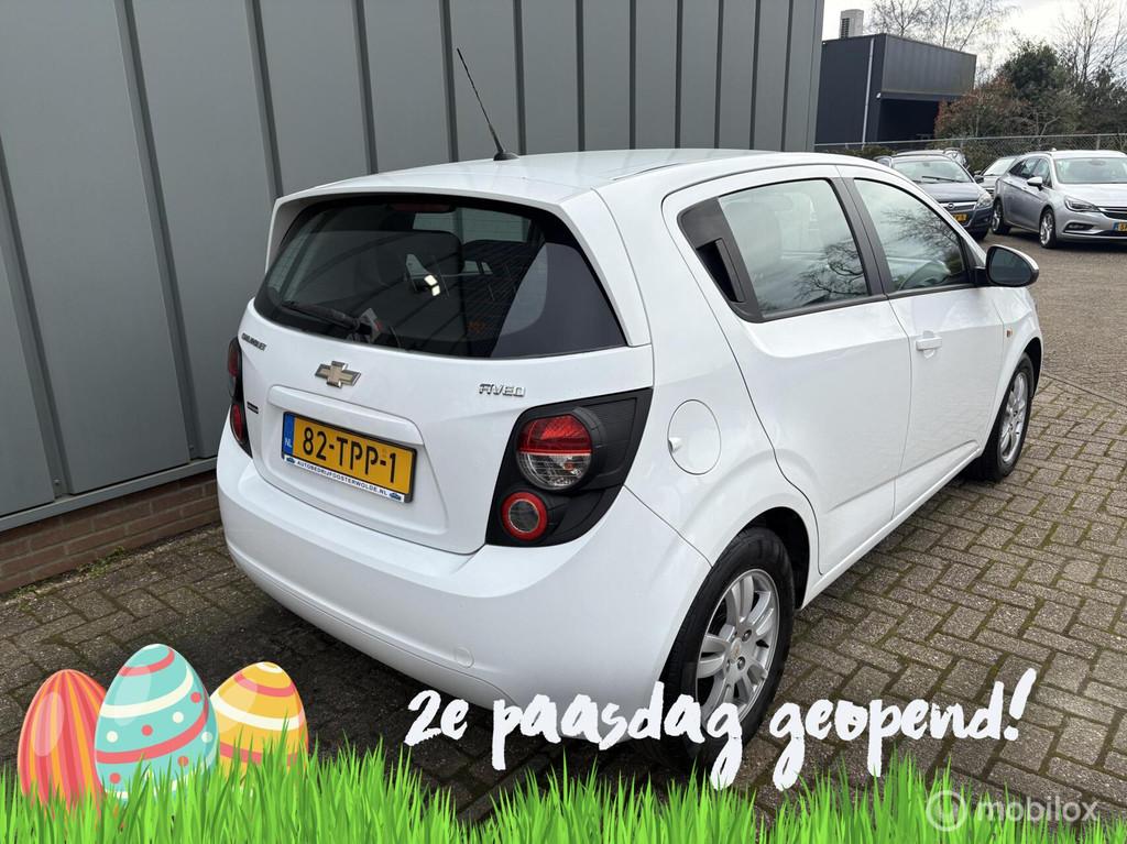 Chevrolet Aveo 1.2 LT, Euro 5, 4 cilinders, 1229 cc, Wit