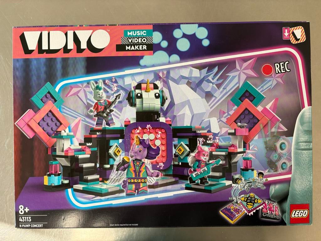 Lego Vidiyo Complete Set - K-Pawp Concert 43113, Ophalen of Verzenden, Zo goed als nieuw, Complete set, Lego