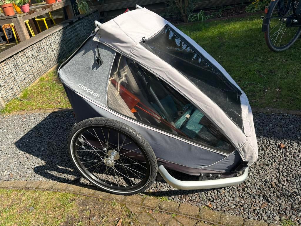 Croozer Kid Keeke • fietskar • Kid for 2, Ophalen, Gebruikt, Opvouwbaar, 20 tot 40 kg